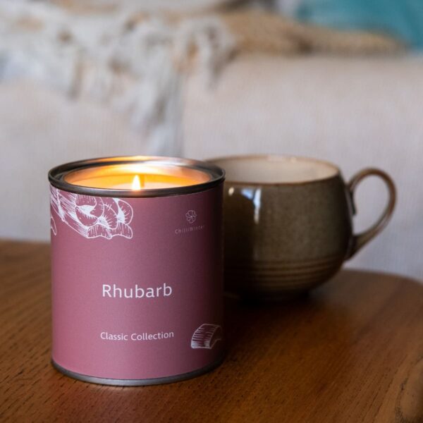 Rhubarb Candle