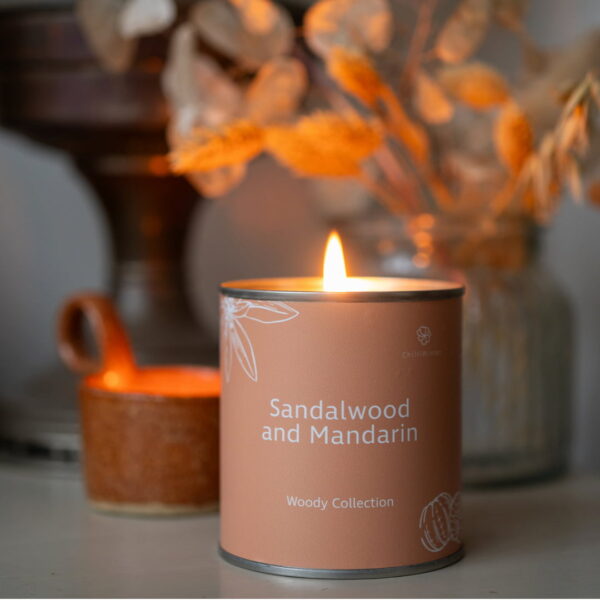 Mandarin and Sandalwood Candle