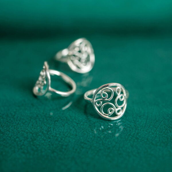 Sterling Silver Filigree Rings