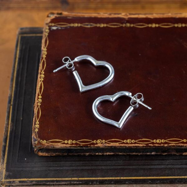 Heart-Hoop Earrings